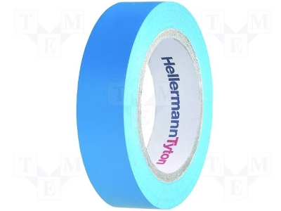 Изолирбанд HTAPE-FLX-15BL Лента: изолационна; PVC; 15mm; L:10m; Цвят: син